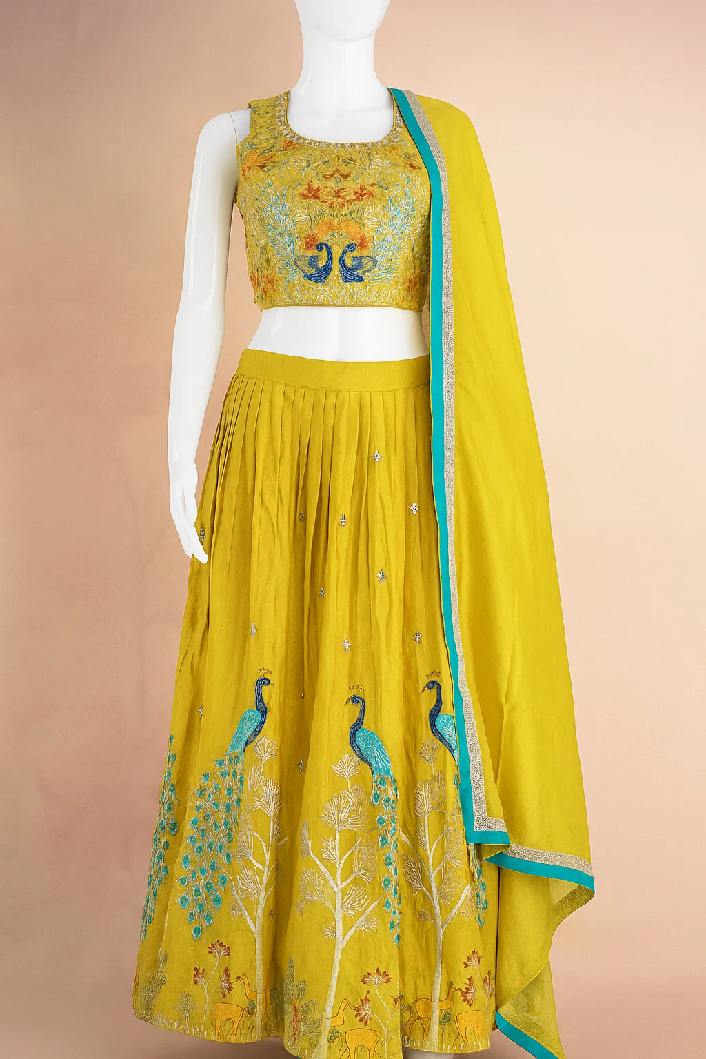Mustard lehnga