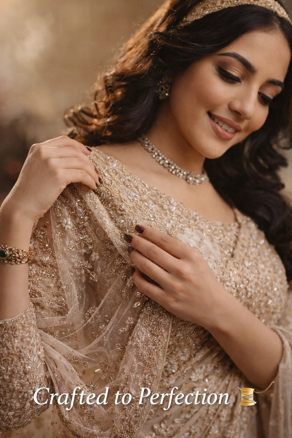 Product Name: Timeless Elegance Embroidered Designer Saree